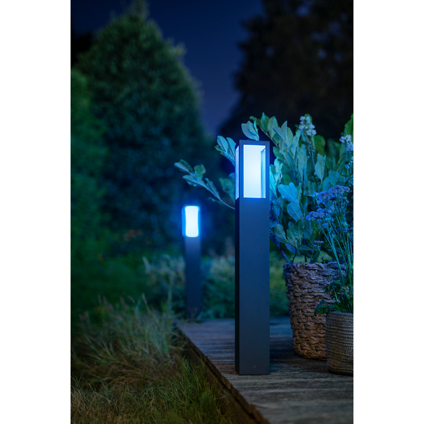 Ulkopylväsvalaisin Philips Hue Impress musta