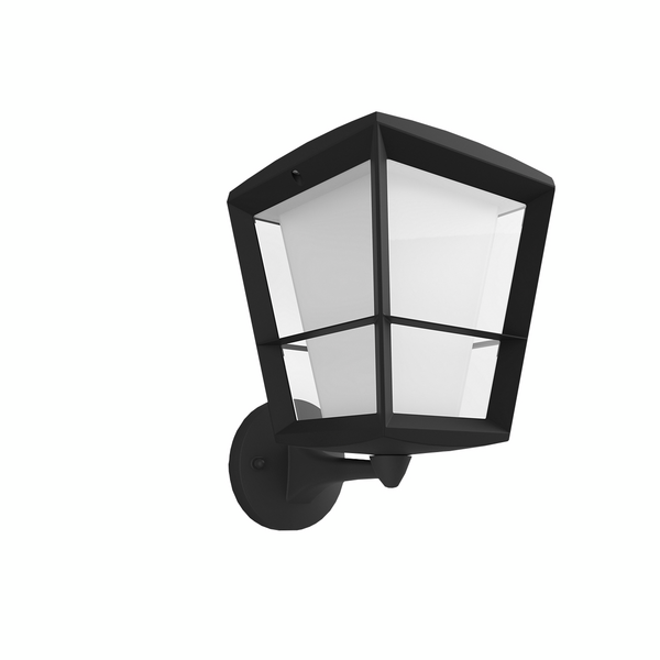 Ulkoseinävalaisin Philips Hue Econic musta ylös