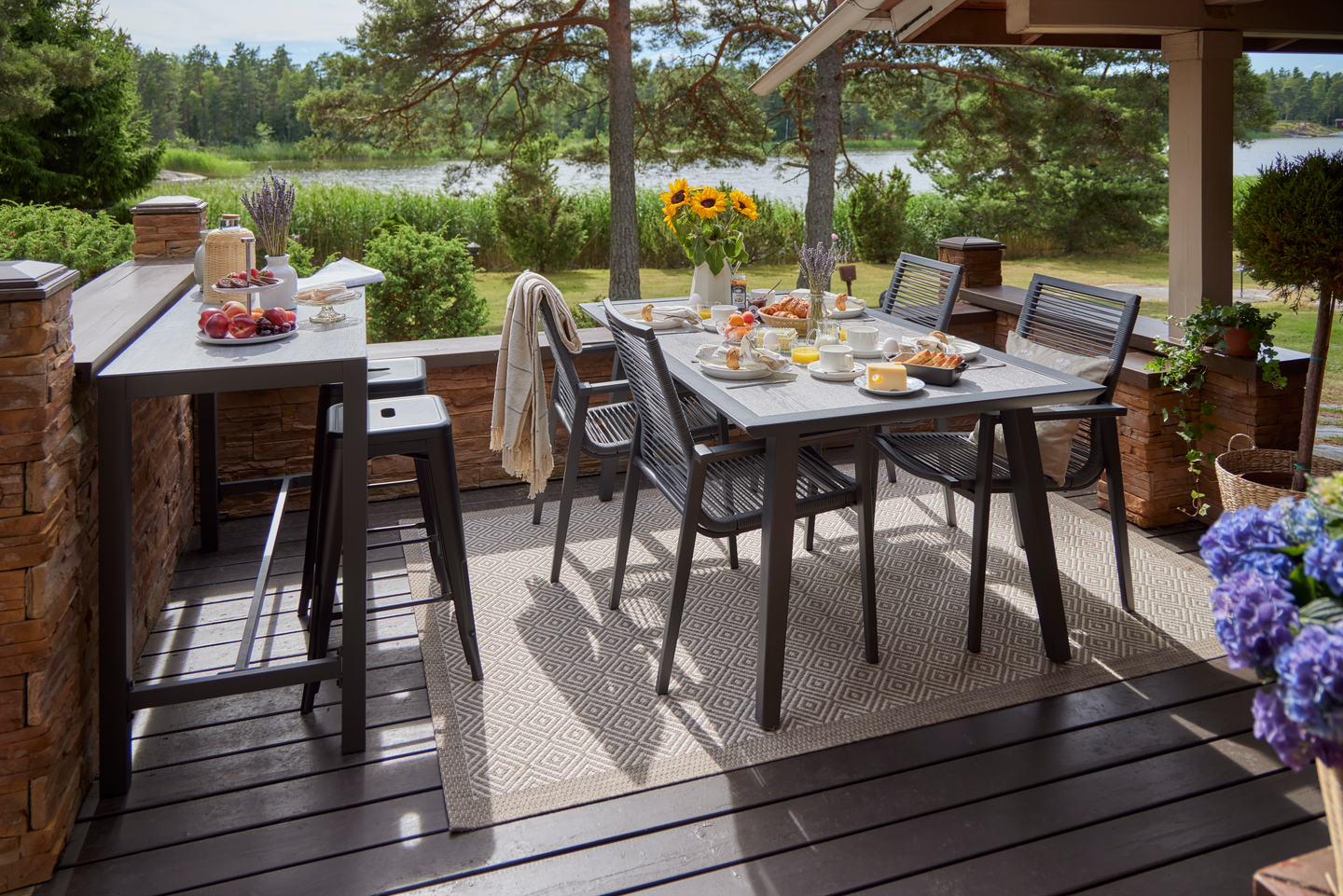 Sisustusmatto Ruutu 80x200cm beige