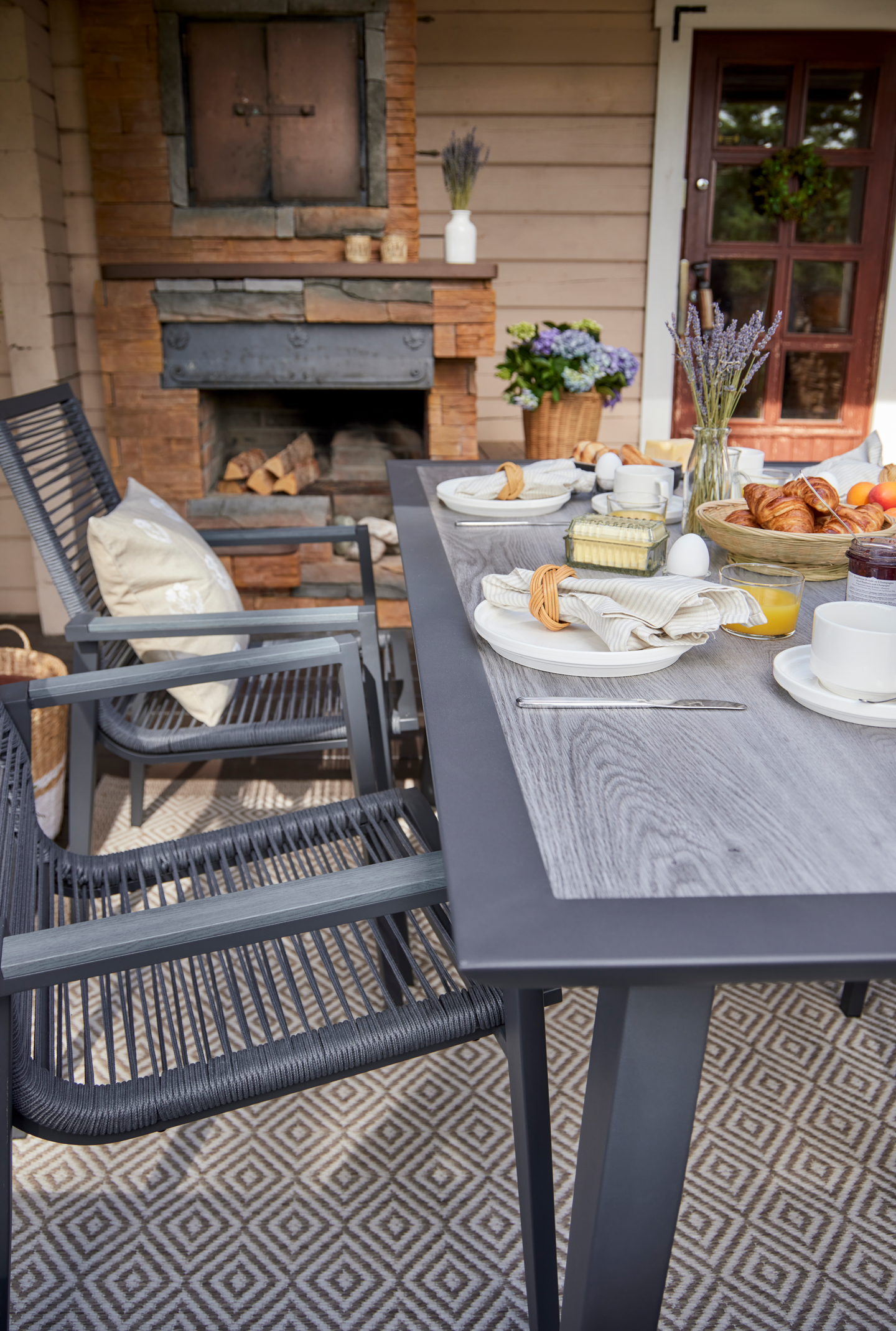 Sisustusmatto Ruutu 80x200cm beige