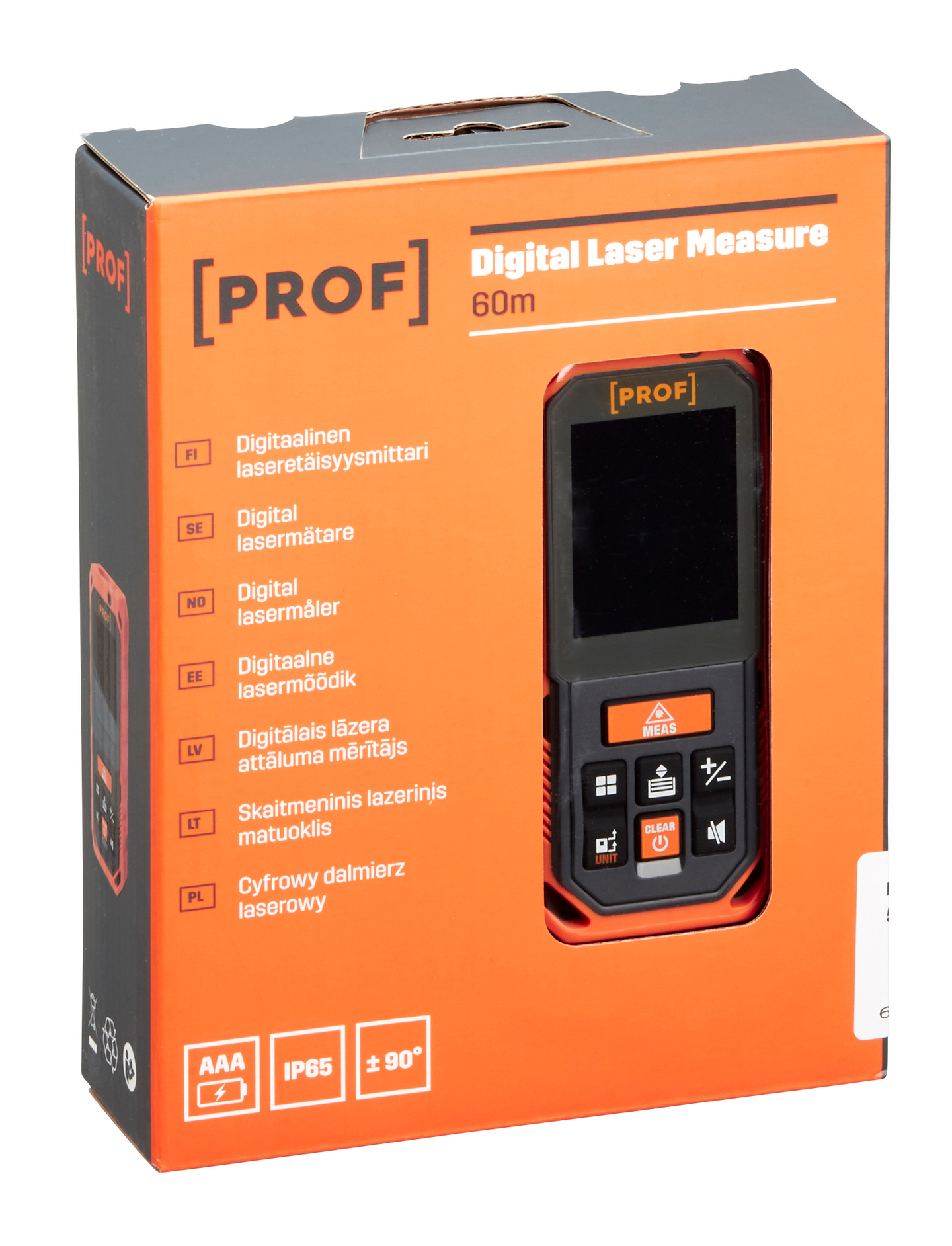 Etäisyysmittalaite PROF 60m