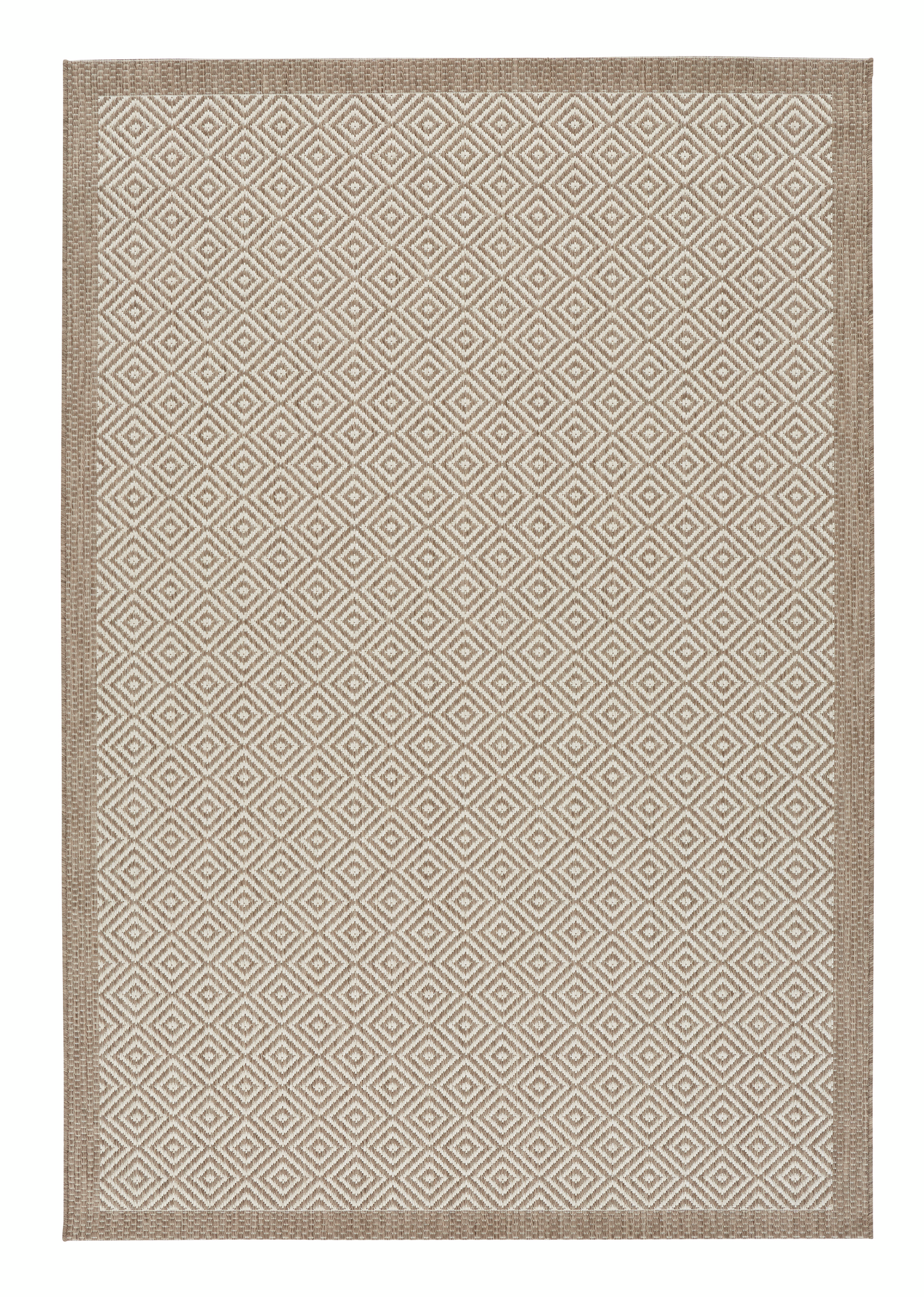 Sisustusmatto Ruutu 160x230cm beige