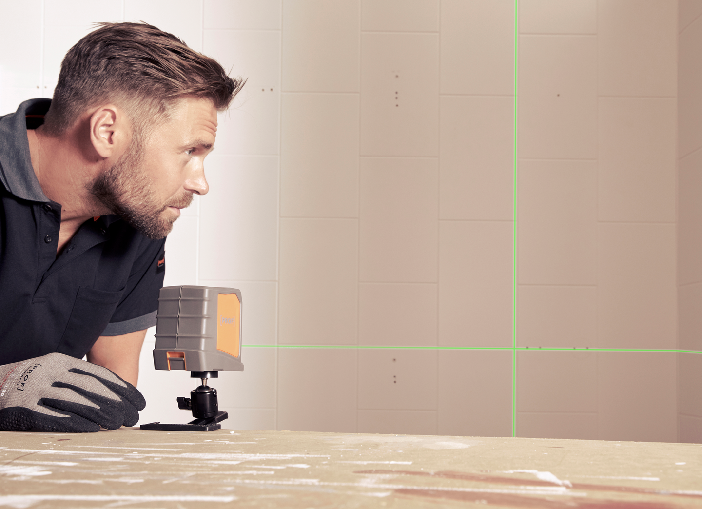 Linjalaser PROF 2G vihreä itsetasaava