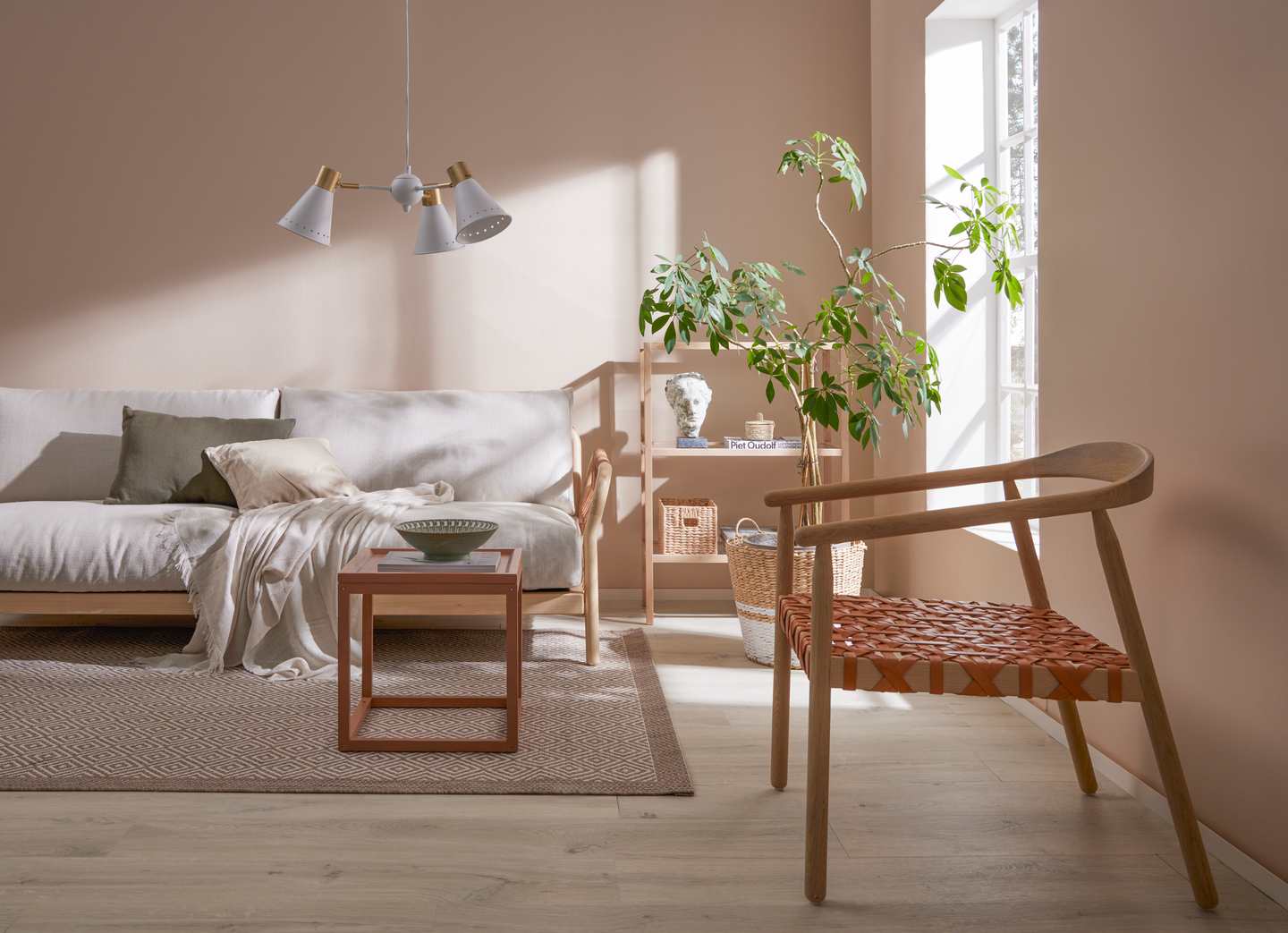 Sisustusmatto Ruutu 160x230cm beige