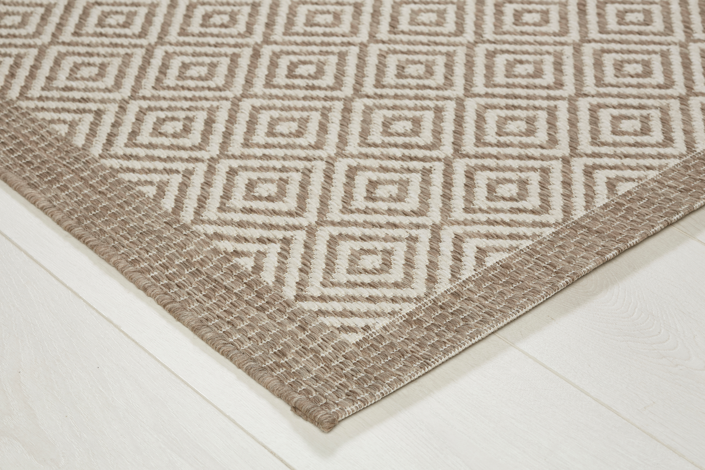 Sisustusmatto Ruutu 160x230cm beige