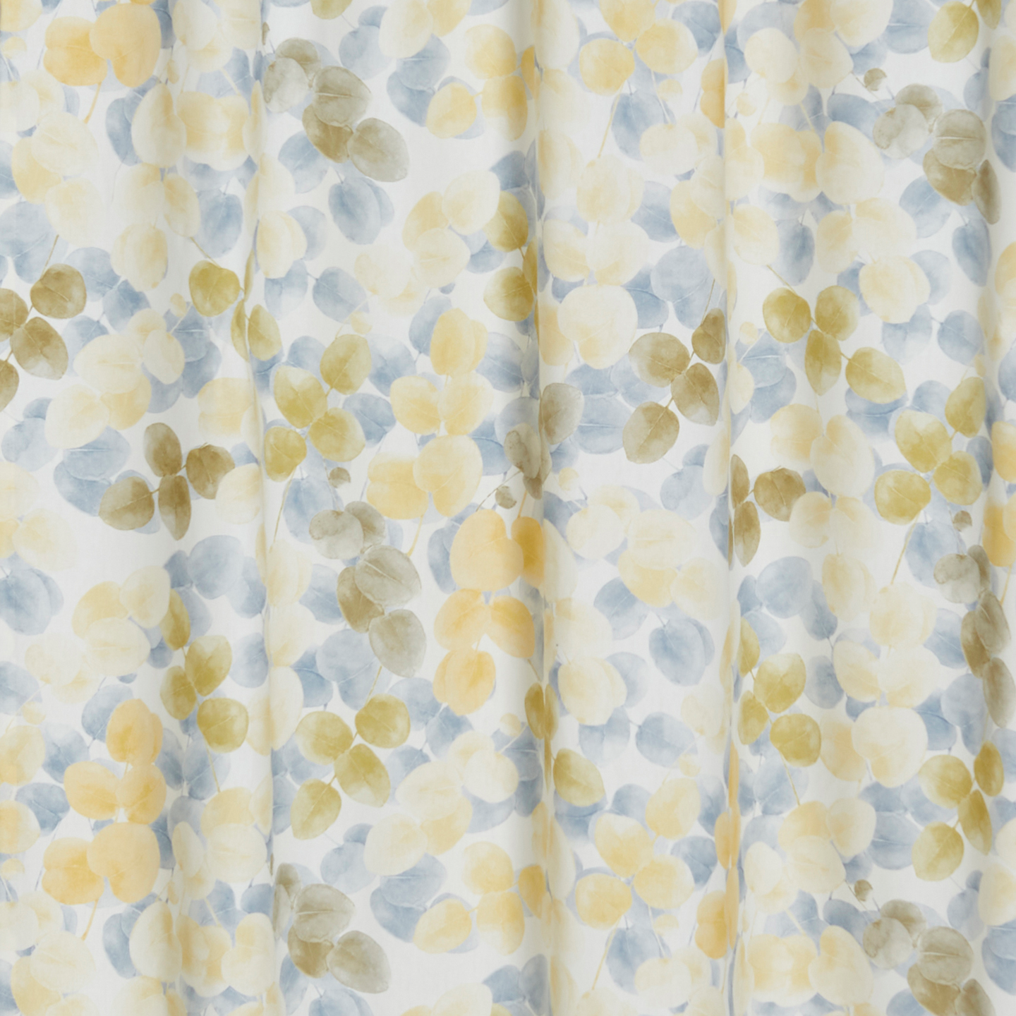 Valmisverho Cello Lehdet keltainen 135x240cm