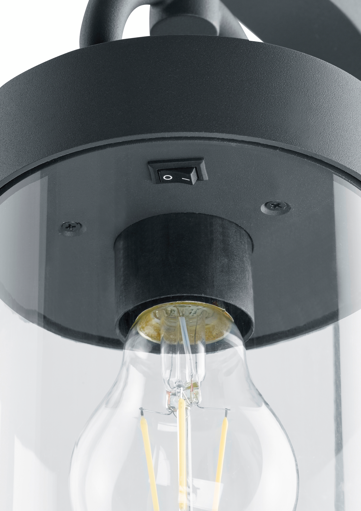 Ulkopylväsvalaisin TRIO Sambesi E27 antrasiitti hämärätunnistimella