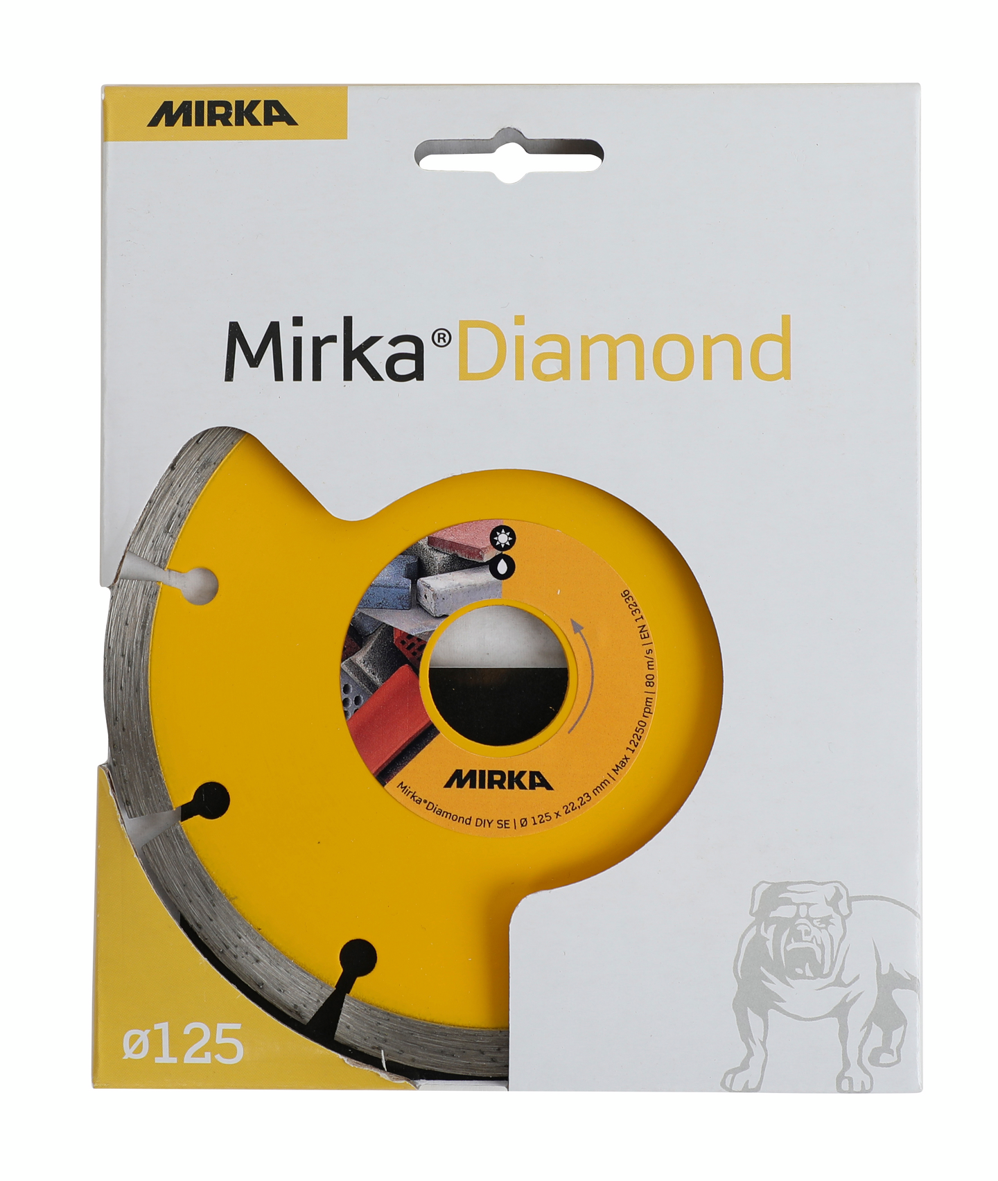 Timanttikatkaisulaikka Mirka 125x22,2mm DIY SE