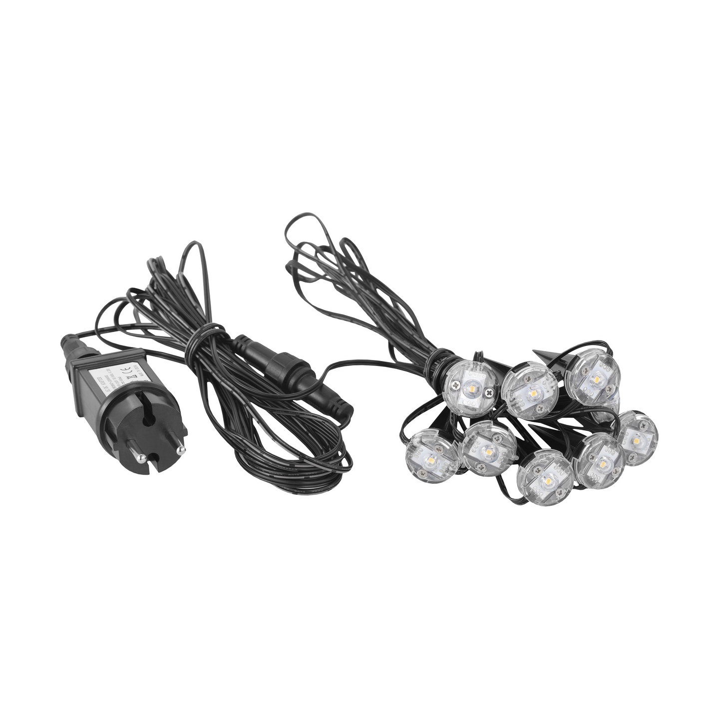 Ulkovalosarja EGLO Spinetoli 9-osainen led IP65