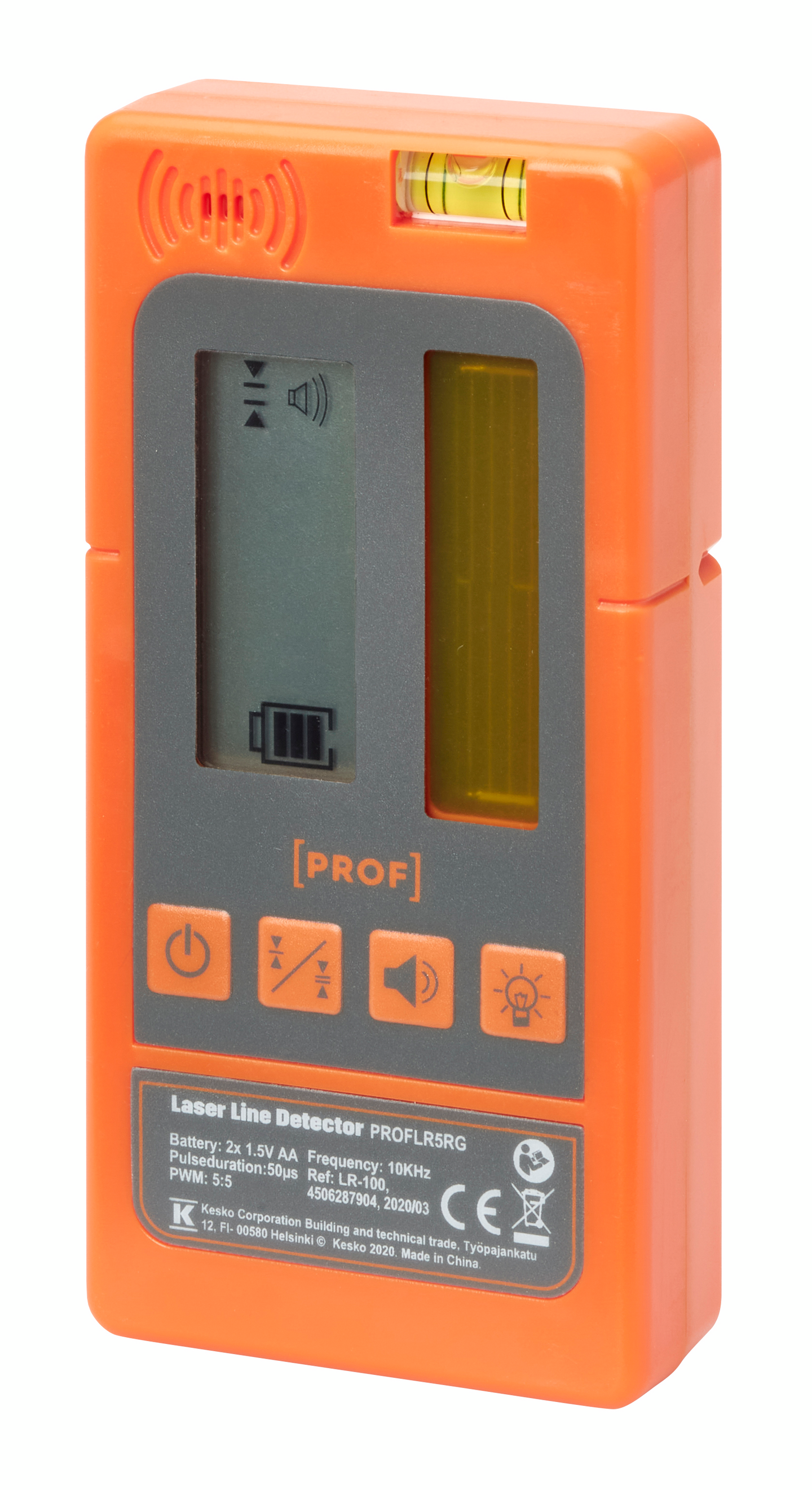 Laservastaanotin PROF punainen ja vihreä laser