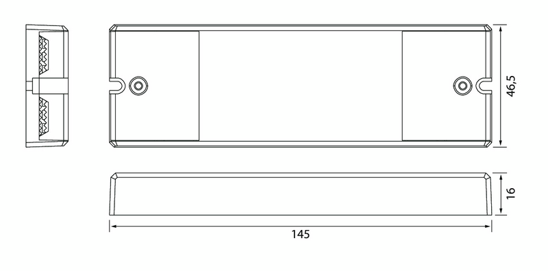 Valonsäädin Airam Apus II / Norma II IP20 12V/24V DALI/push himmennettävä