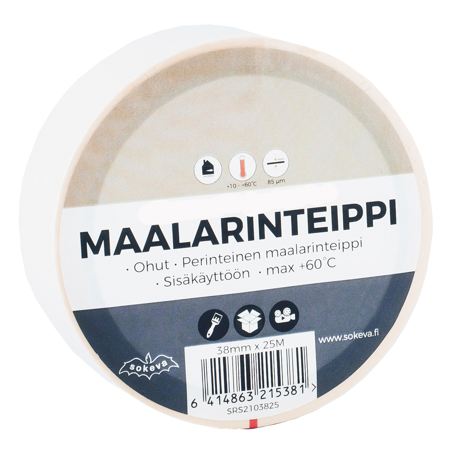 Maalarinteippi Standard 38mmx50m