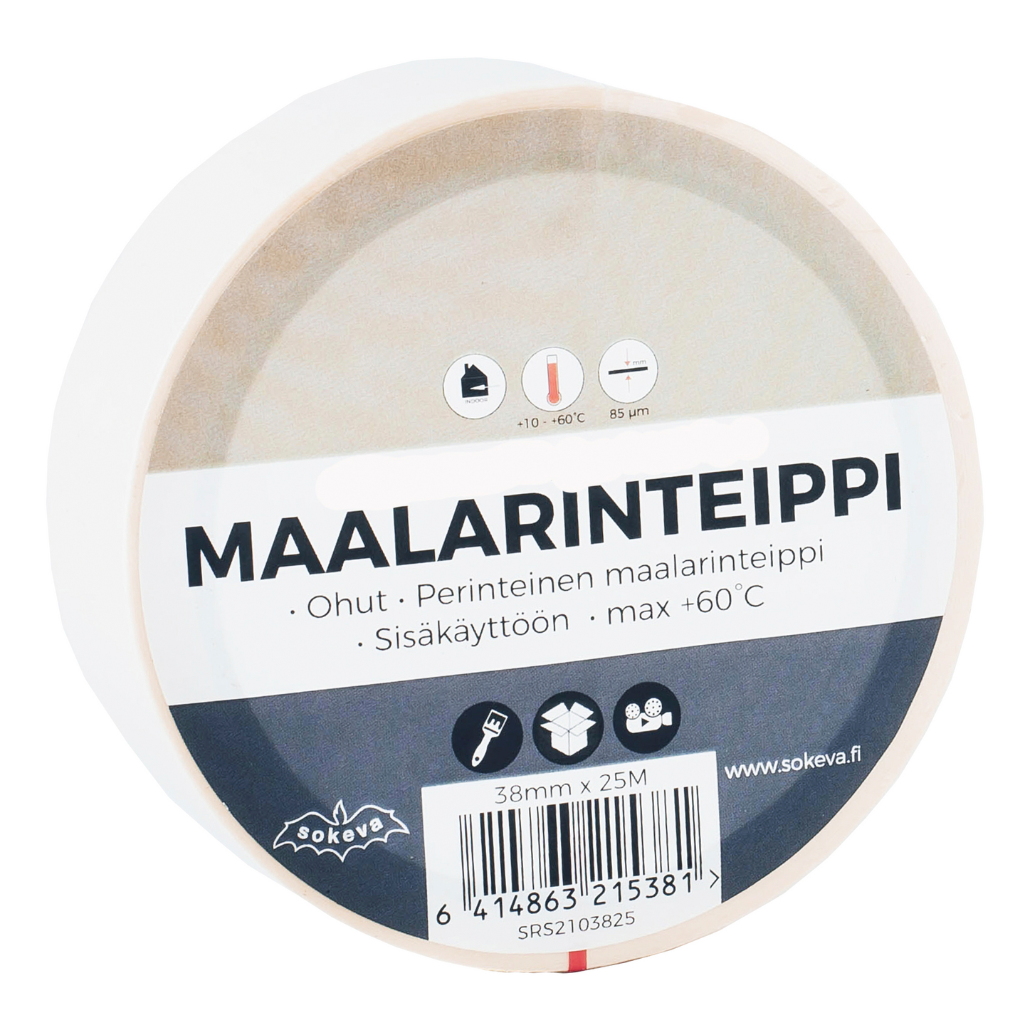 Maalarinteippi Standard 50mmx50m