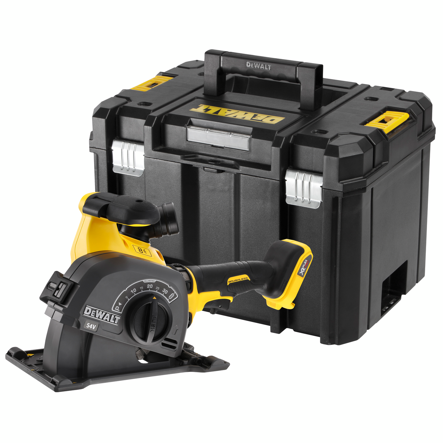 Akkuroilokone DeWalt DCG200NT 54V XR Flexvolt runko TSTAK