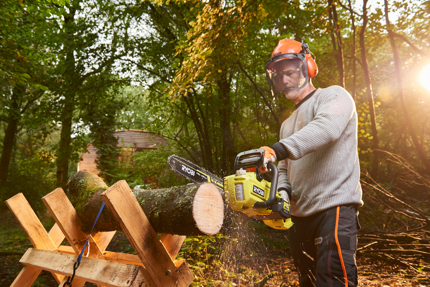 Akkuketjusaha Ryobi RY36CSX35A-150 36V 1x5,0Ah