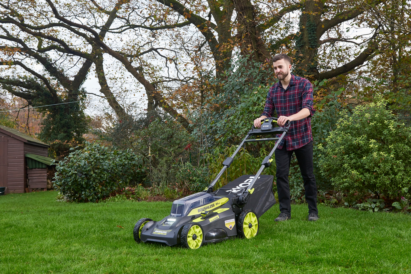 Akkuruohonleikkuri Ryobi RY36LMX51A-160 36V 6,0Ah akku 51cm