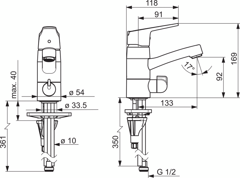 Pesuallashana Oras 1813G Vega pesukoneventtiili