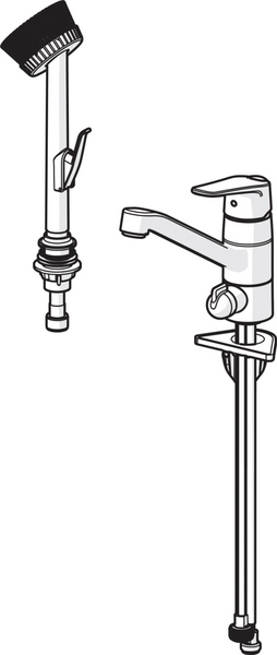 Aputilahana Oras 1829G Vega pesukoneventtiili kuraharja