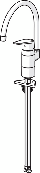 Keittiöhana Oras 1838FG Vega korkea juoksuputki