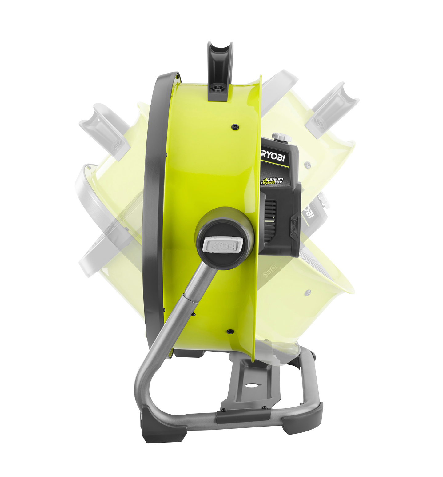Akkutuuletin Ryobi R18F5-0 18V ONE+ ei akkua 45cm