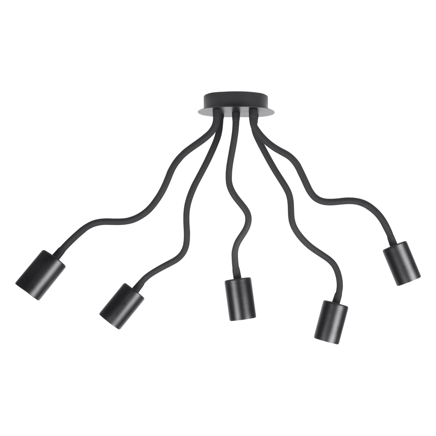 Kattovalaisin LEDVANCE 1906 Pipe Flex 500x500 musta