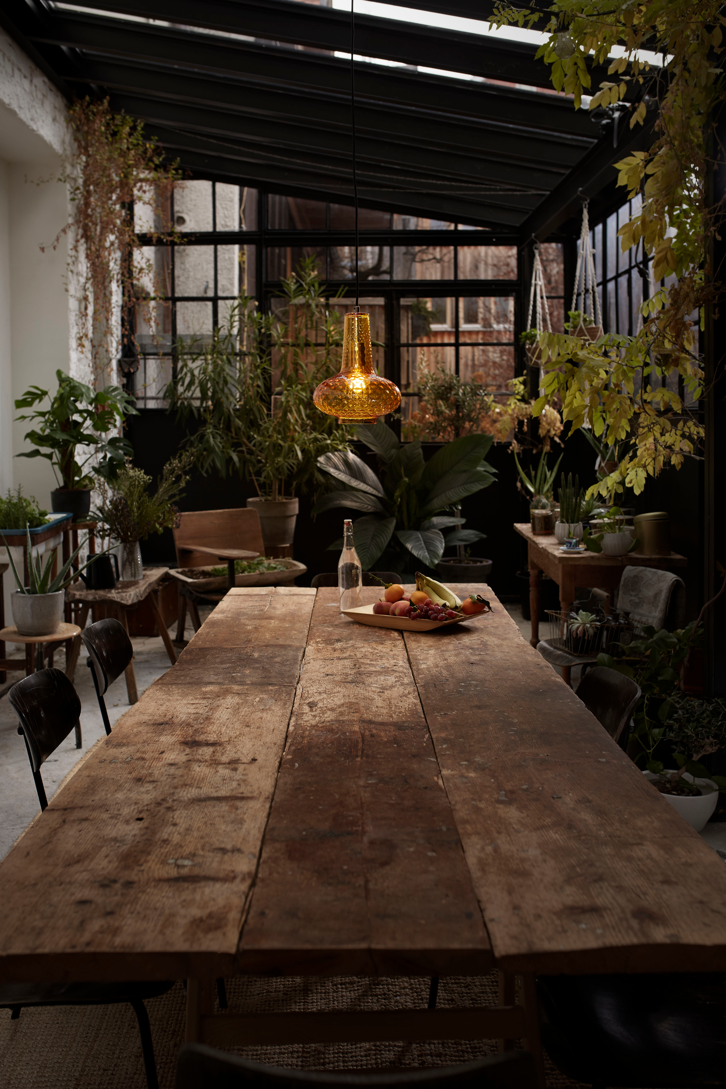 Riippuvalaisin LEDVANCE 1906 Carved Pendant Pear oranssi