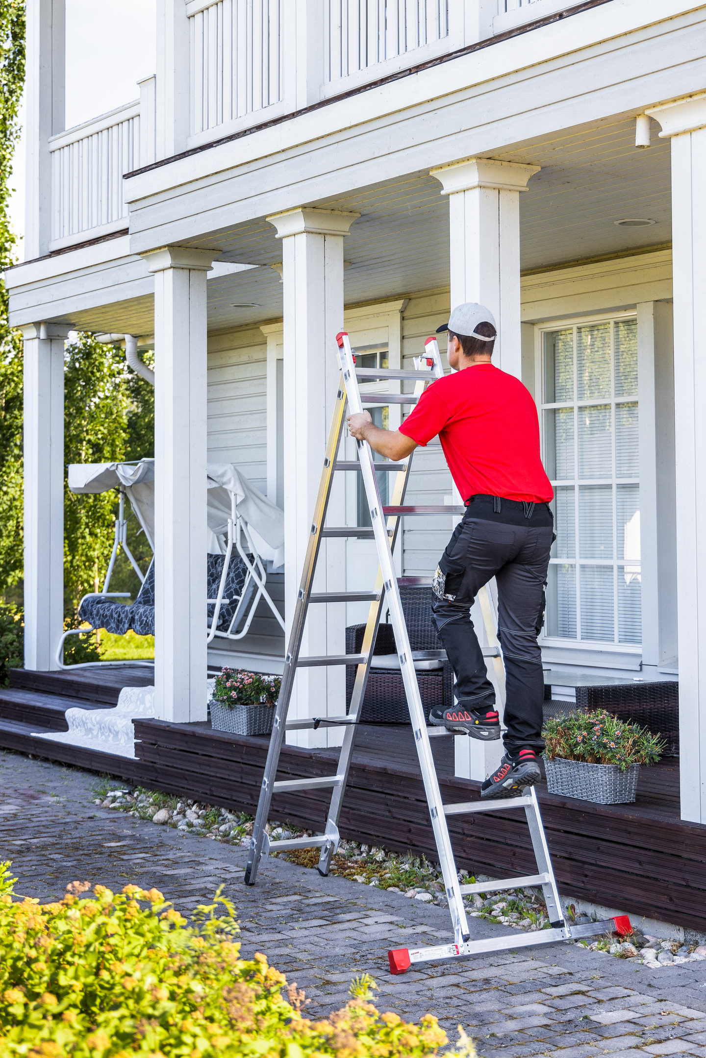 Tikkaiden muuntosarja A-malliseksi Tikli vaakatuki, hihna, koukut