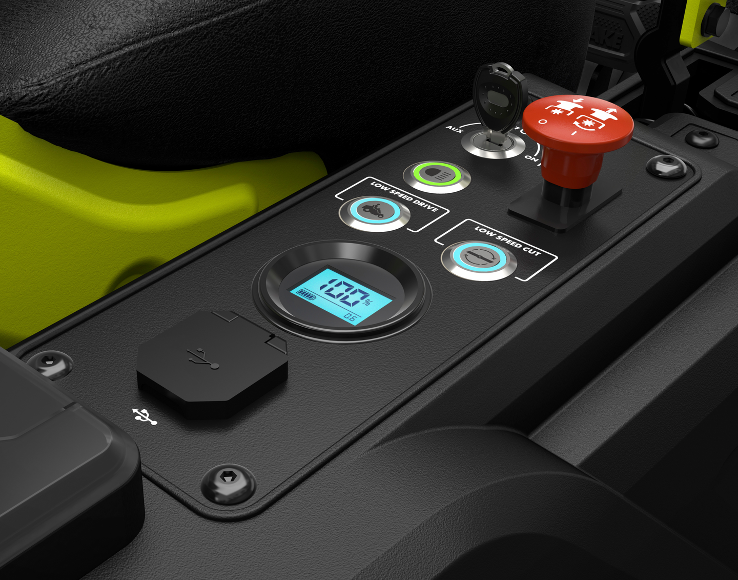 Ajoleikkuri Ryobi ZTR480EX 48V 100Ah