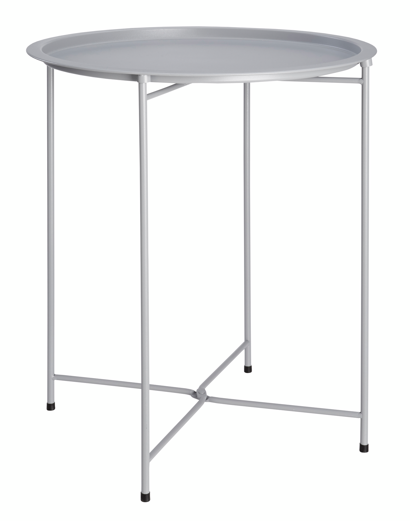 Pöytä Cello Clip halkaisija 46 cm vaaleanharmaa