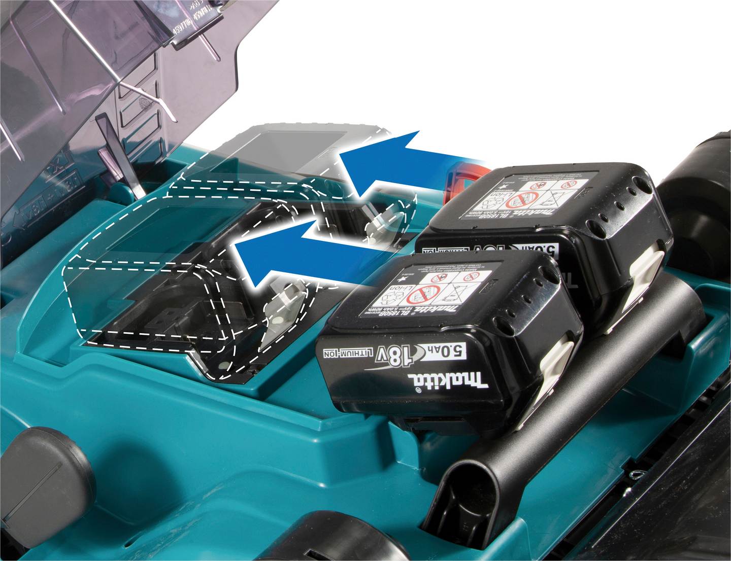 Akkuruohonleikkuri Makita DLM432Z 2x18V runko