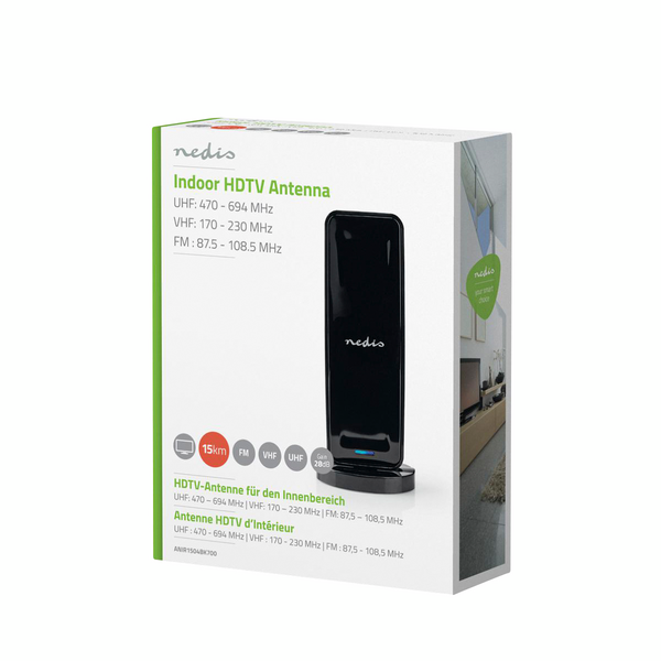 Tv-antenni Nedis sisälle 26dB FM/VHF/UHF LTE700