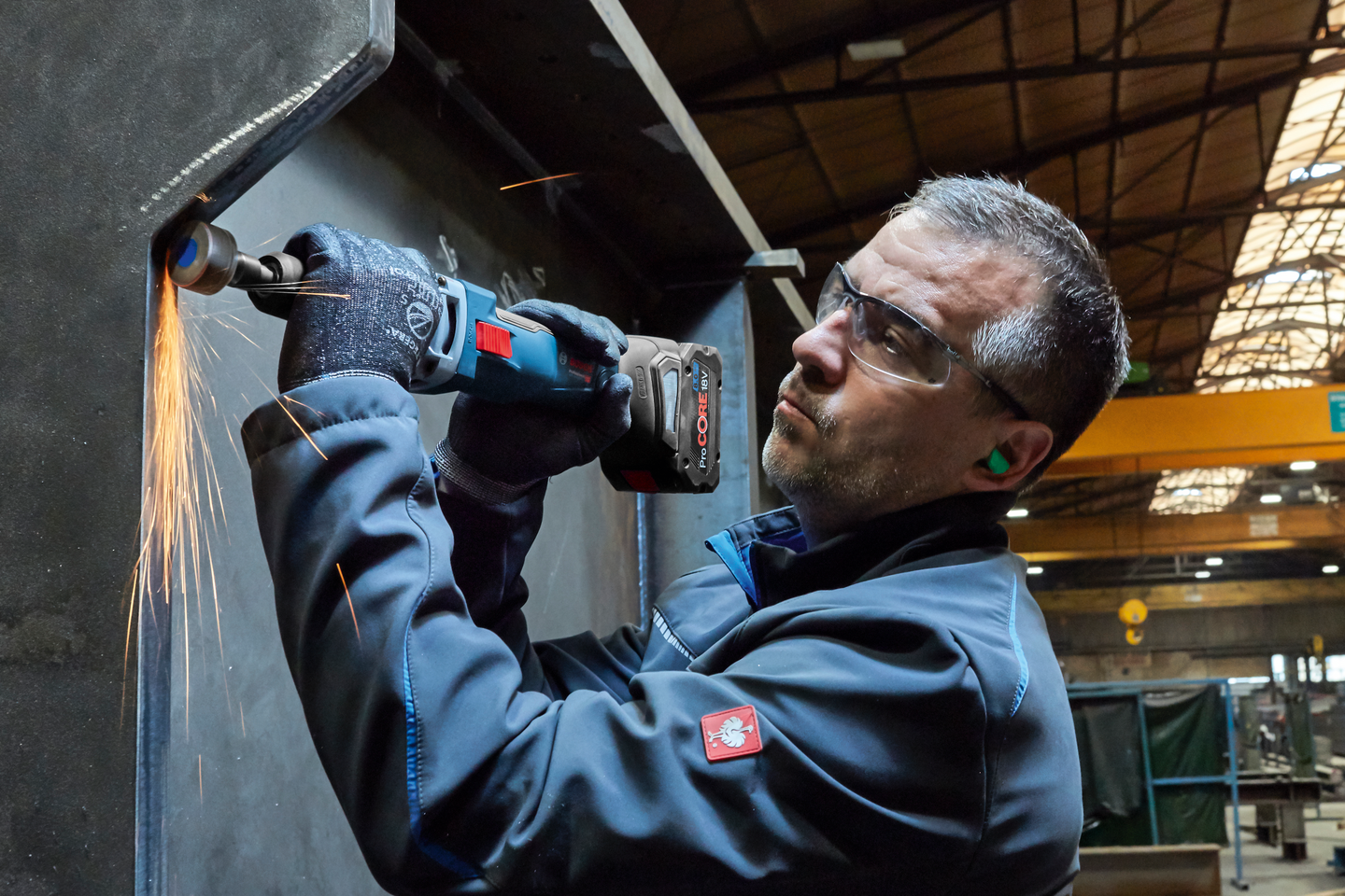 Akkusuorahiomakone Bosch GGS 18V-23 PLC Solo L-Boxx