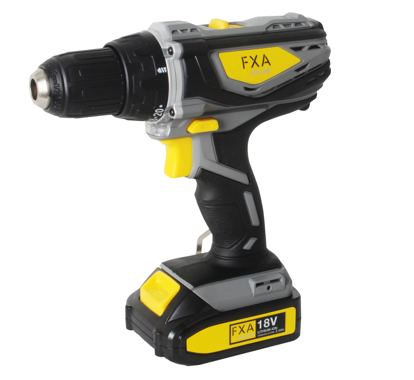 Akkuporakone FXA 18V-L XCLICK 1x2,0Ah JD6310KIT-A