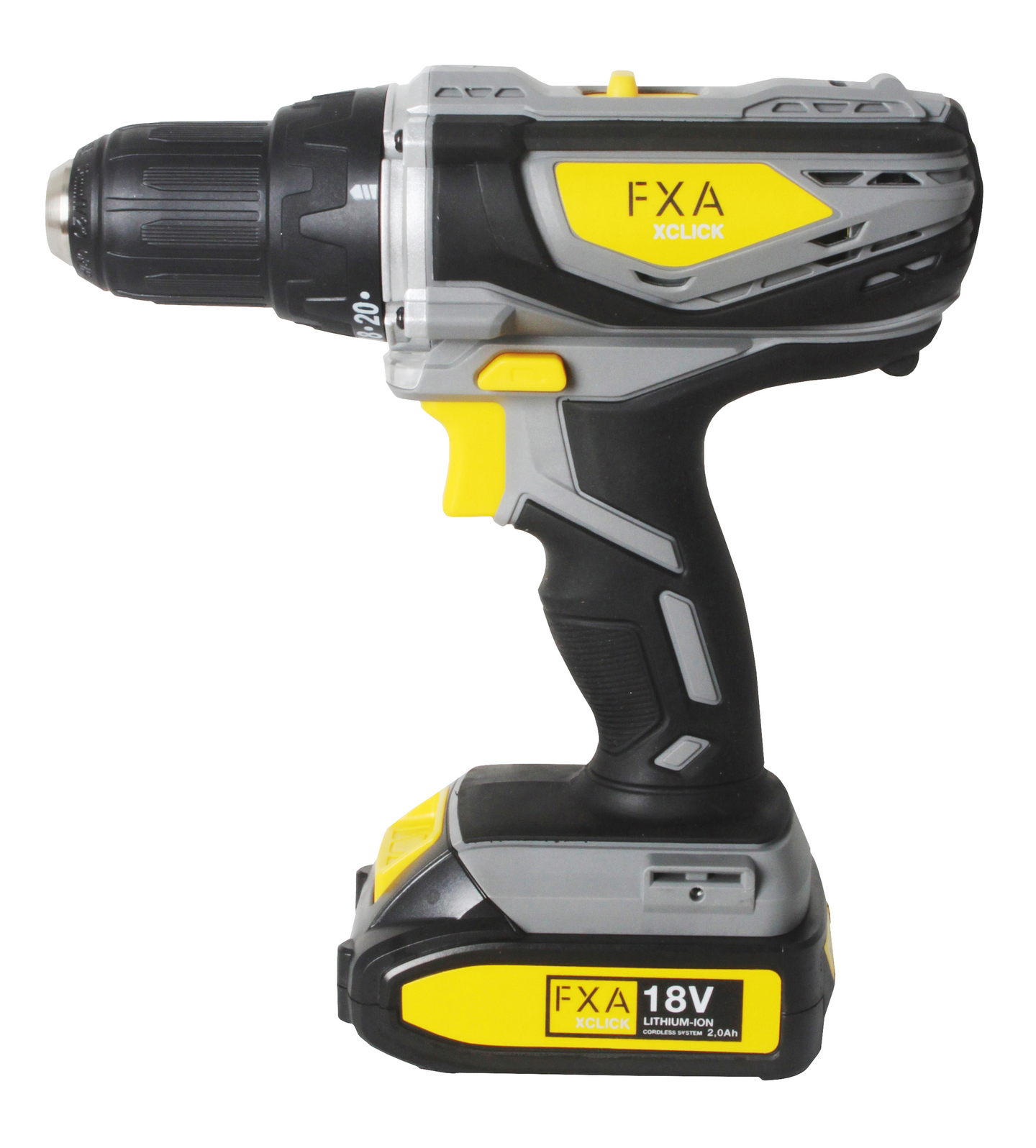 Akkuporakone FXA 18V-L XCLICK 1x2,0Ah JD6310KIT-A