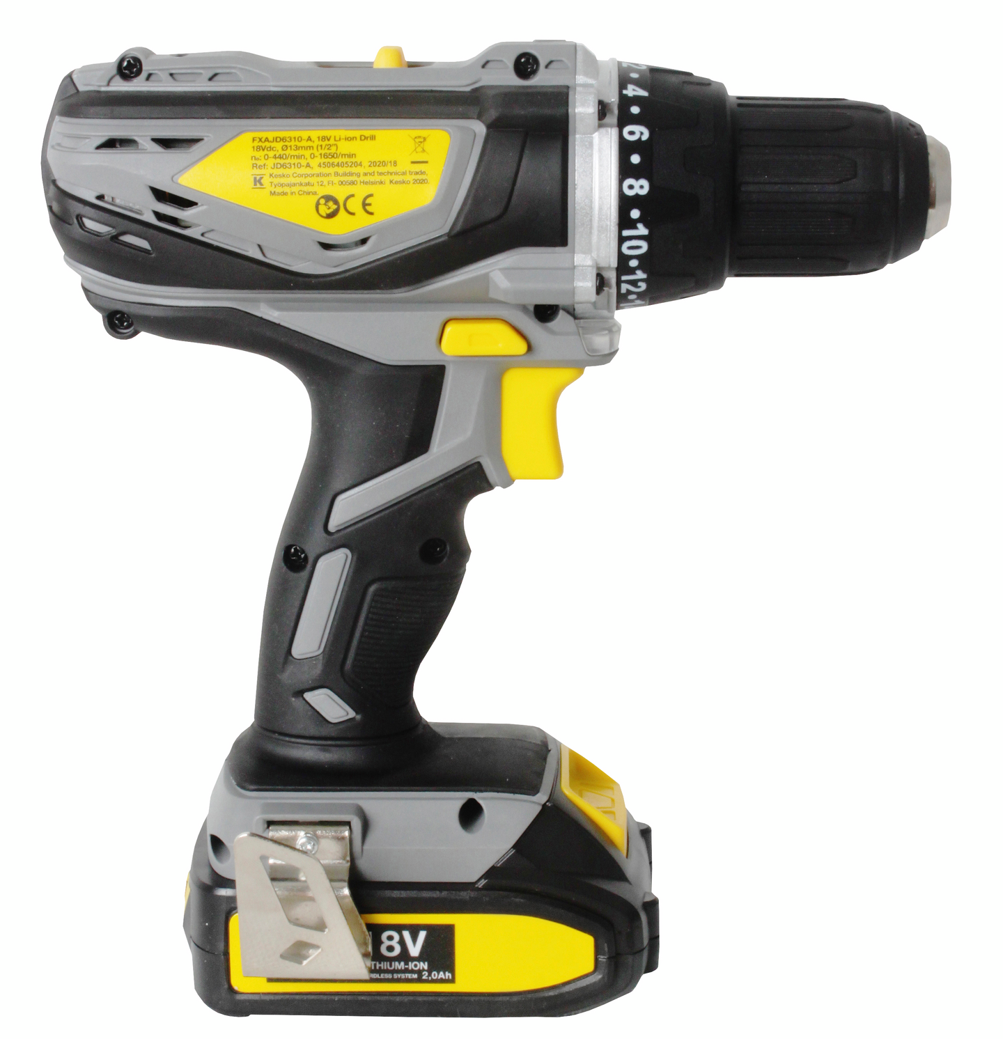 Akkuporakone FXA 18V-L XCLICK 1x2,0Ah JD6310KIT-A