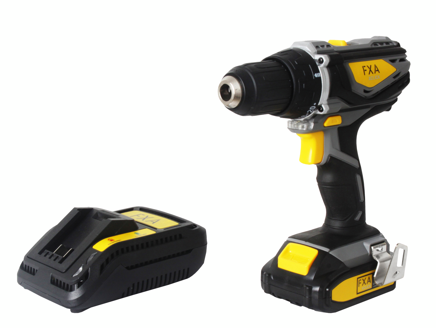 Akkuporakone FXA 18V-L XCLICK 1x2,0Ah JD6310KIT-A