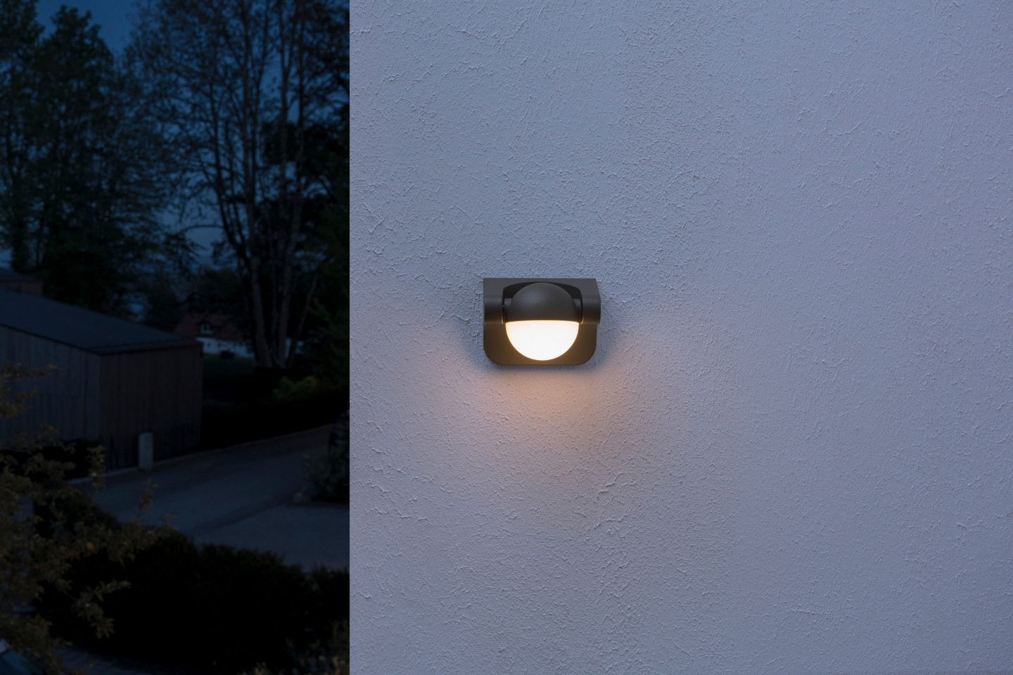 Ulkoseinävalaisin LEDVANCE Endura Style Sphere 600lm harmaa