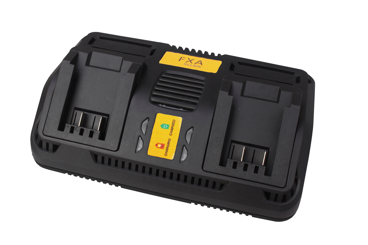 Akku-ja laturipaketti FXA XCLICK 18V-L Power Pack 2x4,0Ah + laturi