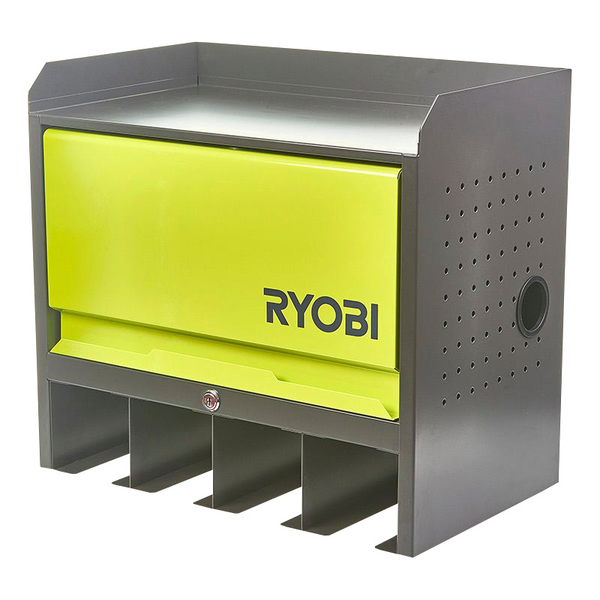 Työkalukaappi Ryobi RHWS-01 ONE+-koneille lukittava 430x282x483mm