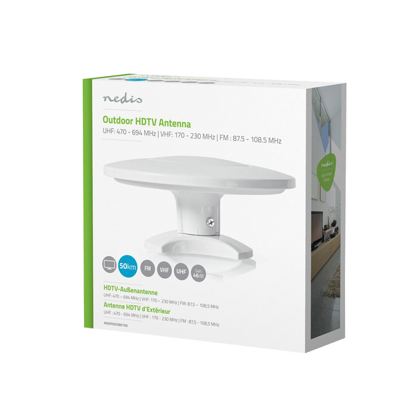 Tv-antenni Nedis ulos 46dB FM/VHF/UHF LTE700