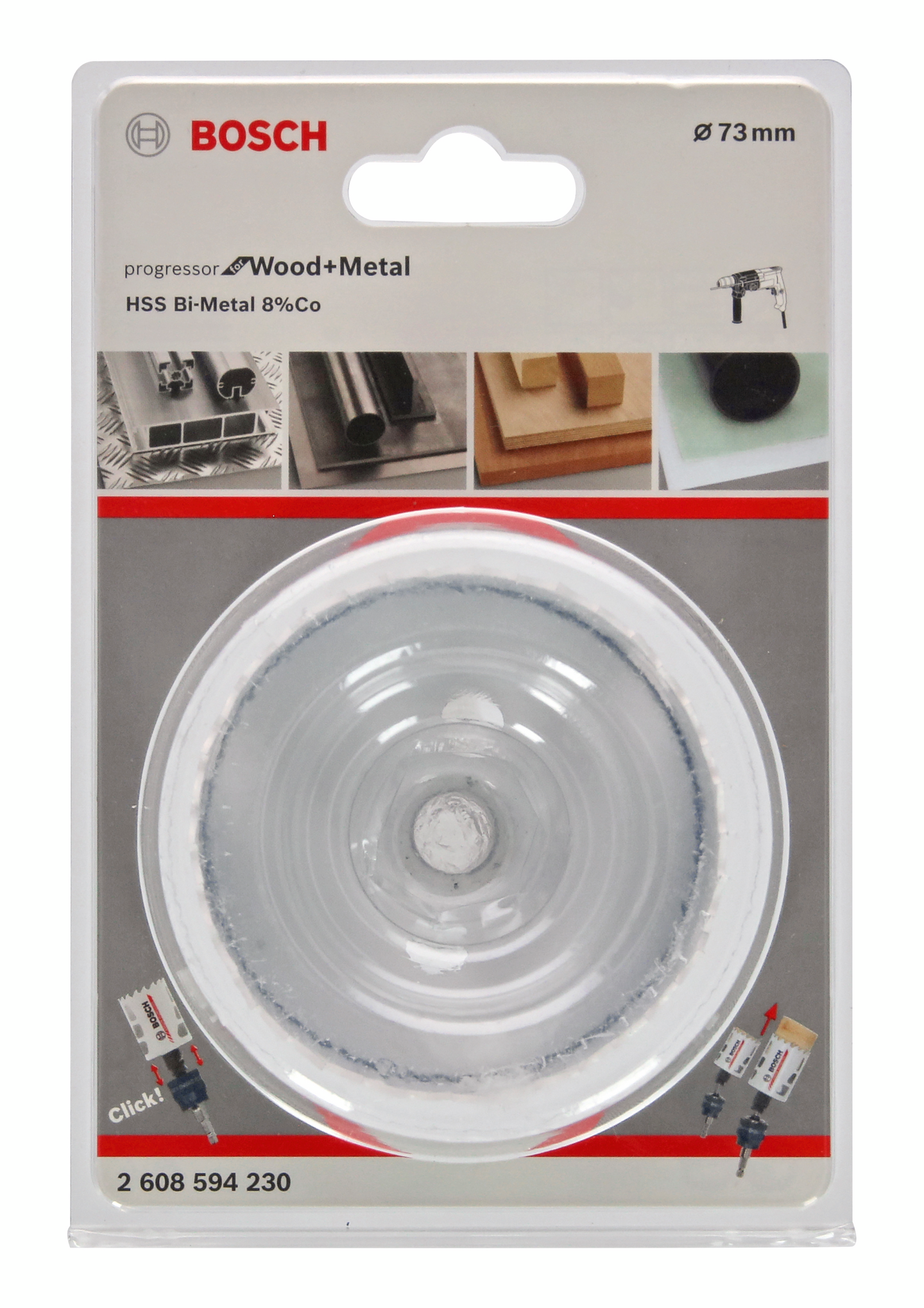 Reikäsaha Bosch HSS-BIM Power Change 73mm