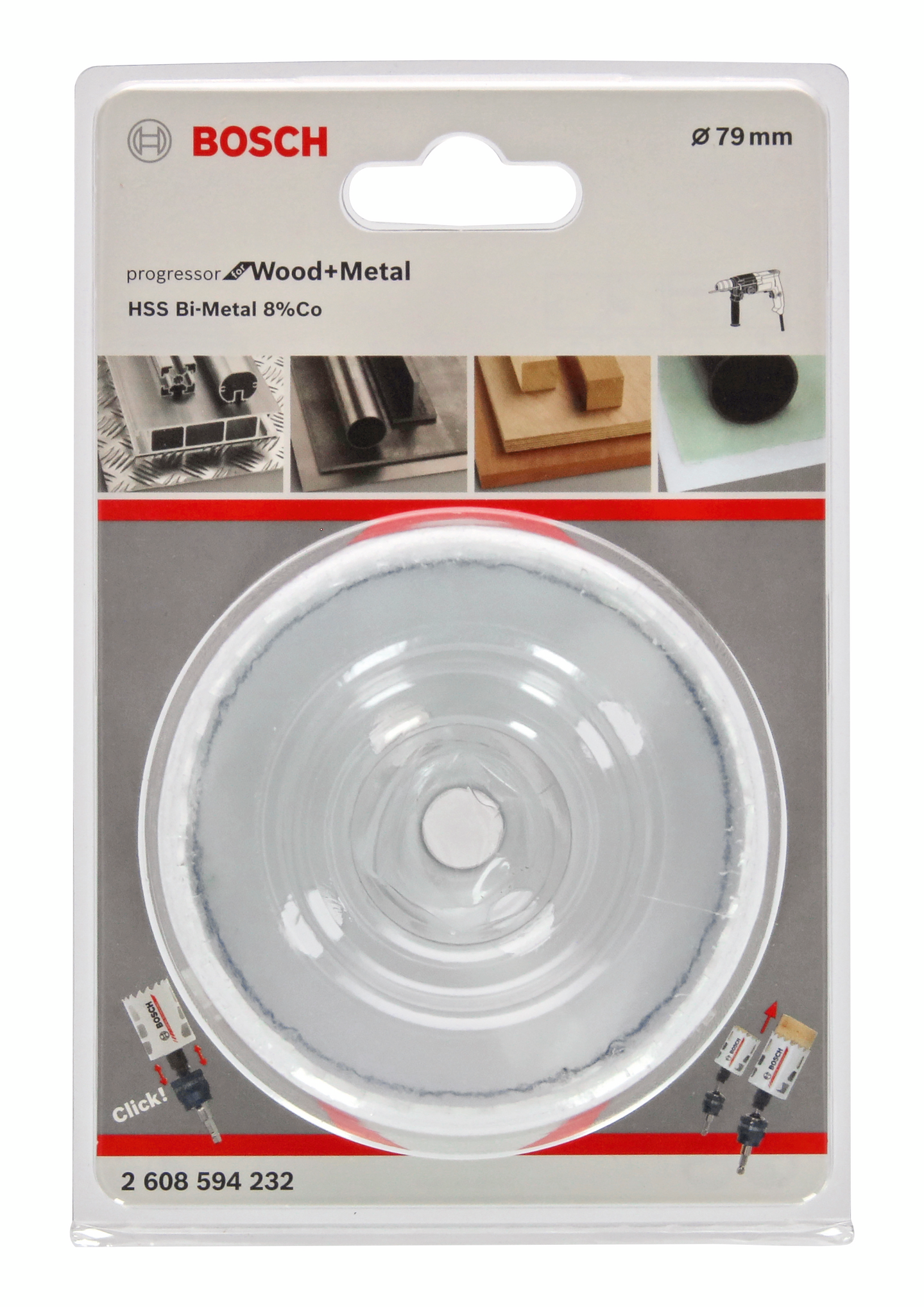 Reikäsaha Bosch HSS-BIM Power Change 79mm