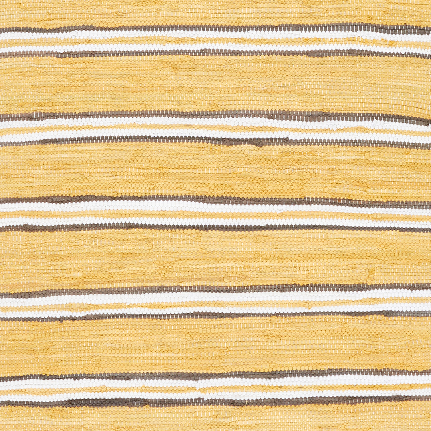 Minna puuvillaräsymatto keltainen 80x150cm