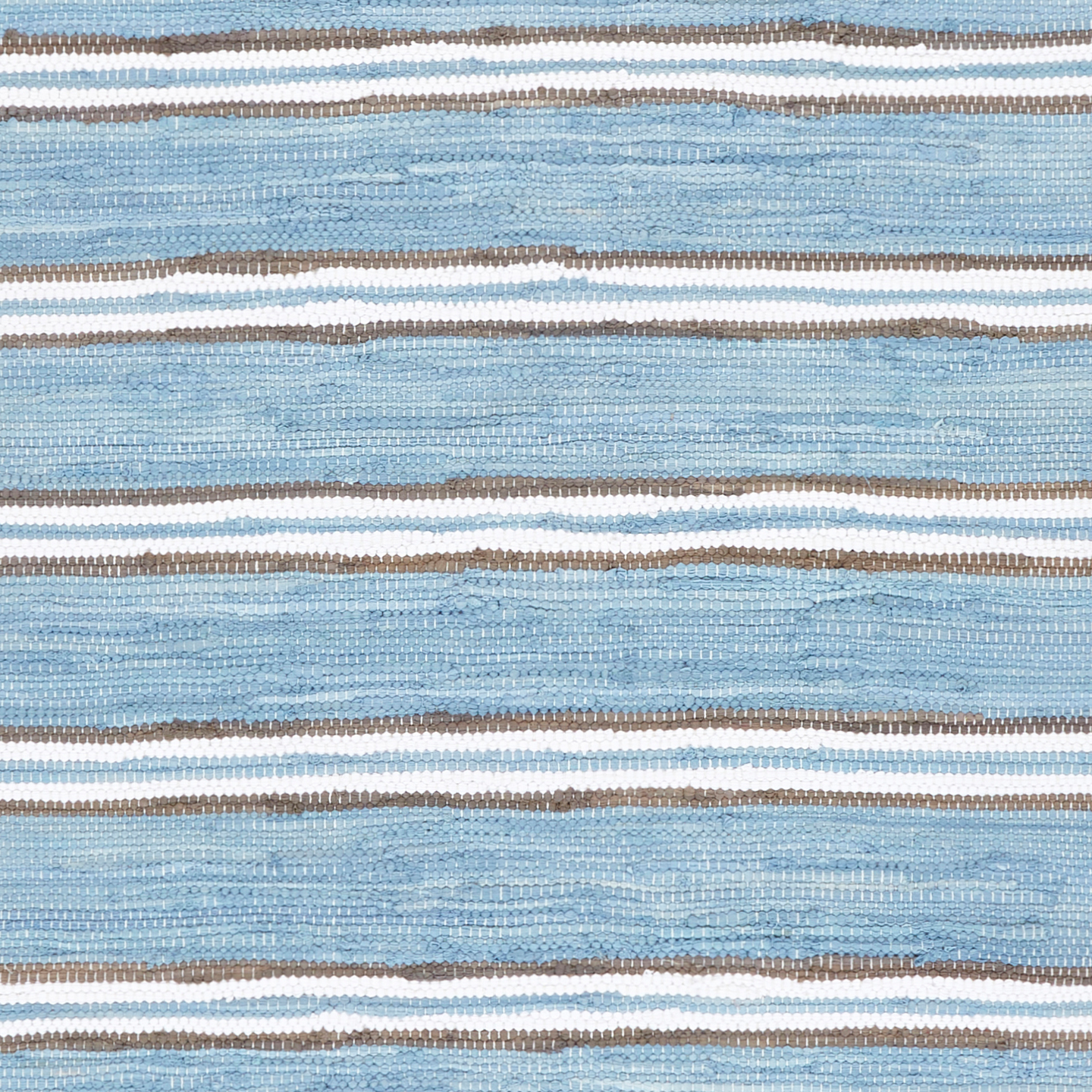 Minna puuvillaräsymatto sininen 80x150cm