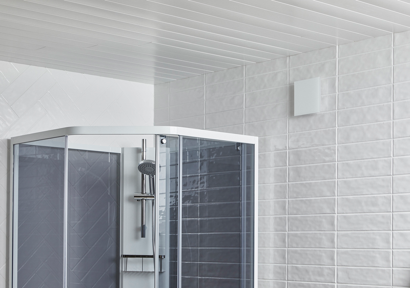 Etupaneeli PROF puhaltimelle PTG100 huurrelasi valkoinen