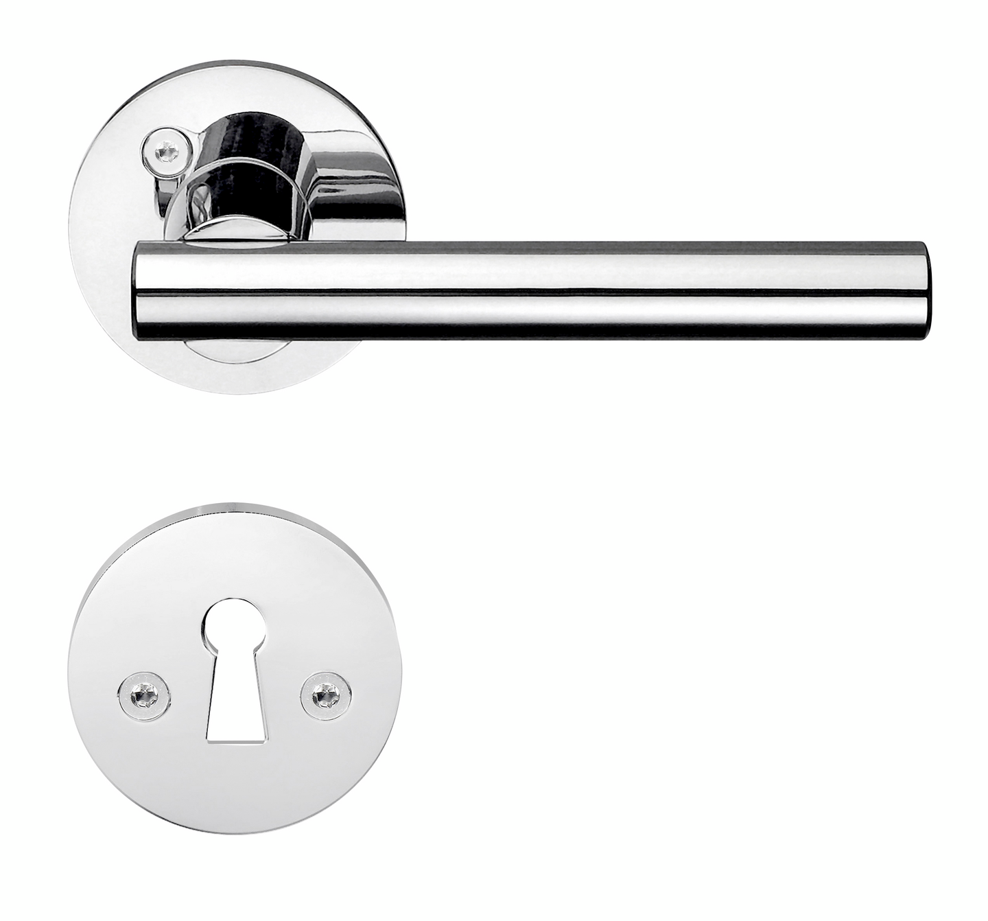 Sisäovenpainike Beslagsboden Design B862KN kiiltävä kromi