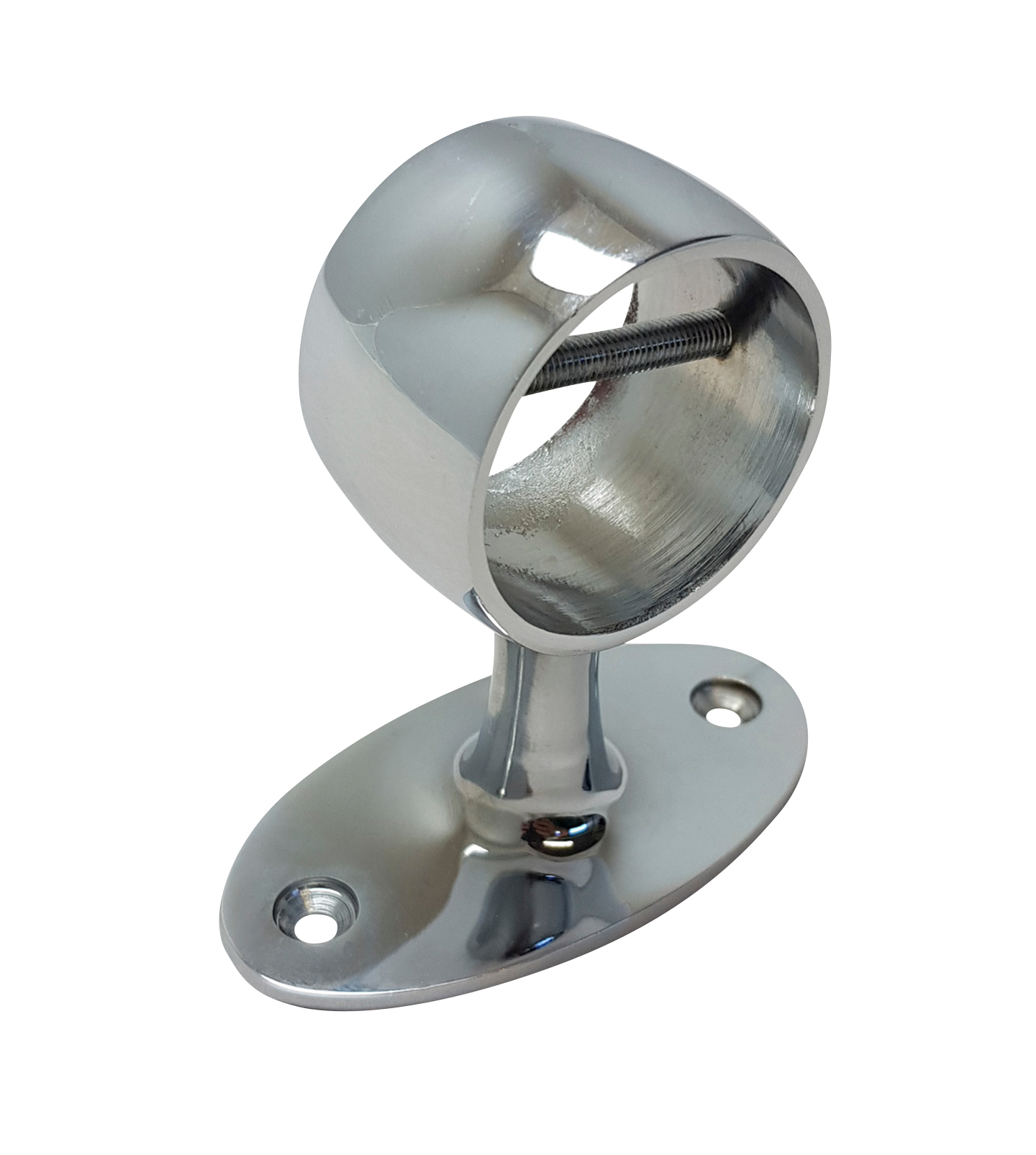 Kaideköyden kannatin 35mm kromattu messinki