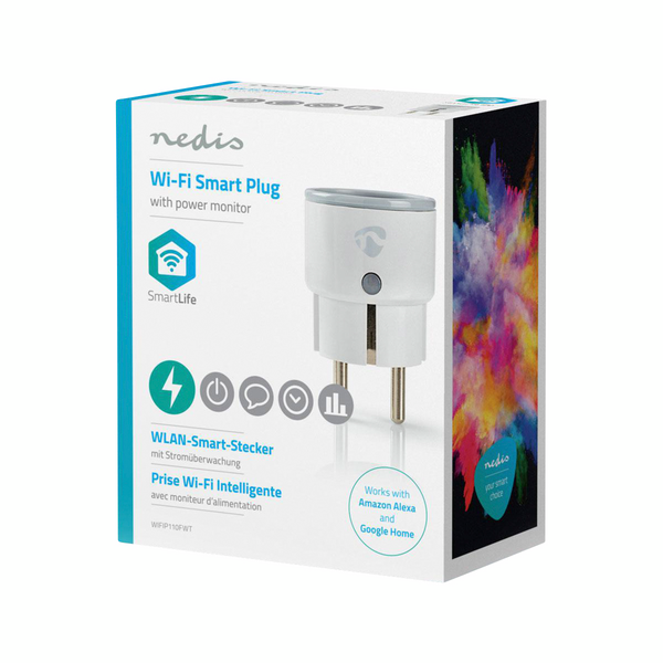 Jatkopistorasia Nedis Wi-Fi energiankulutuksen mittaus