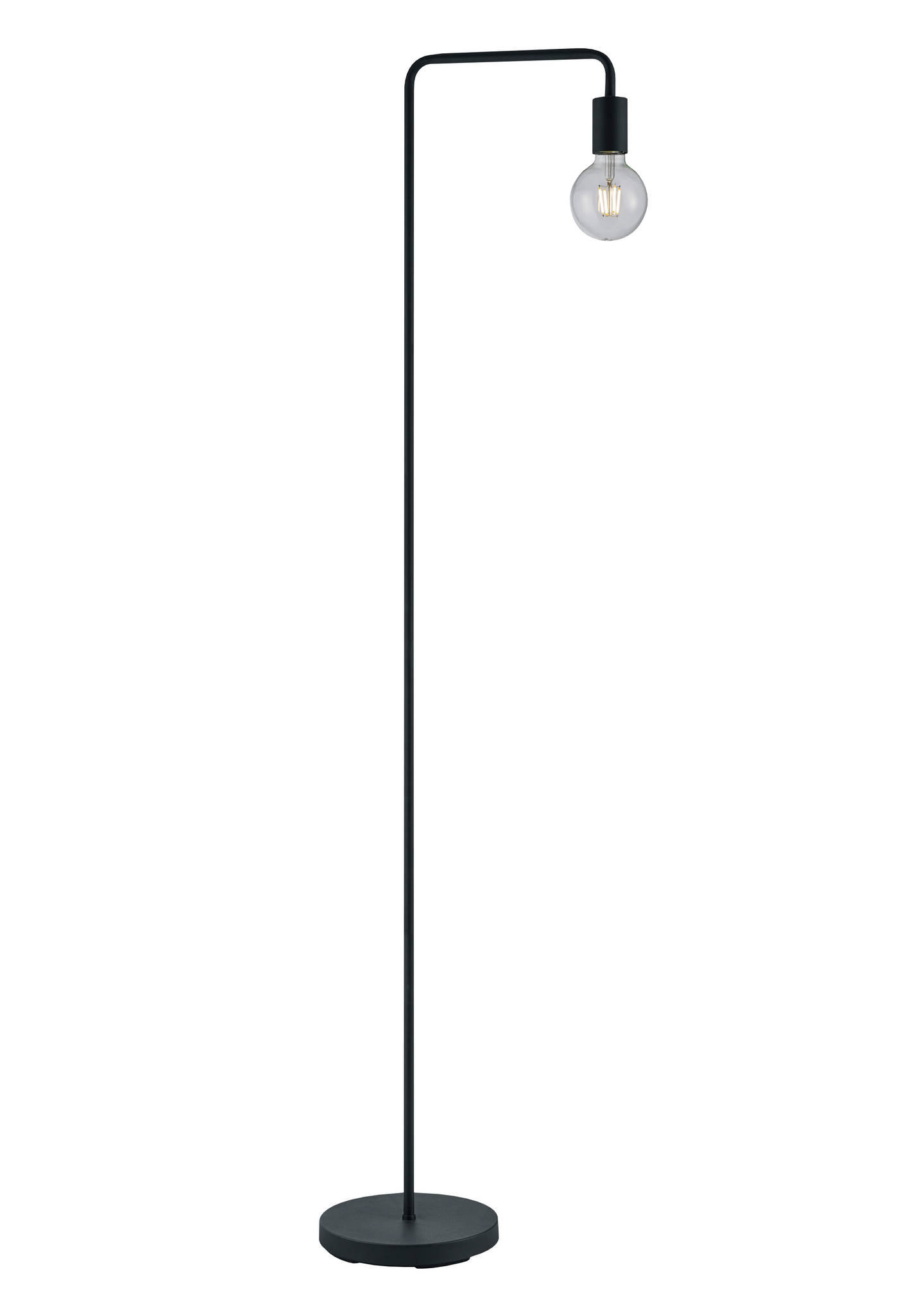 Lattiavalaisin TRIO Diallo E27 musta