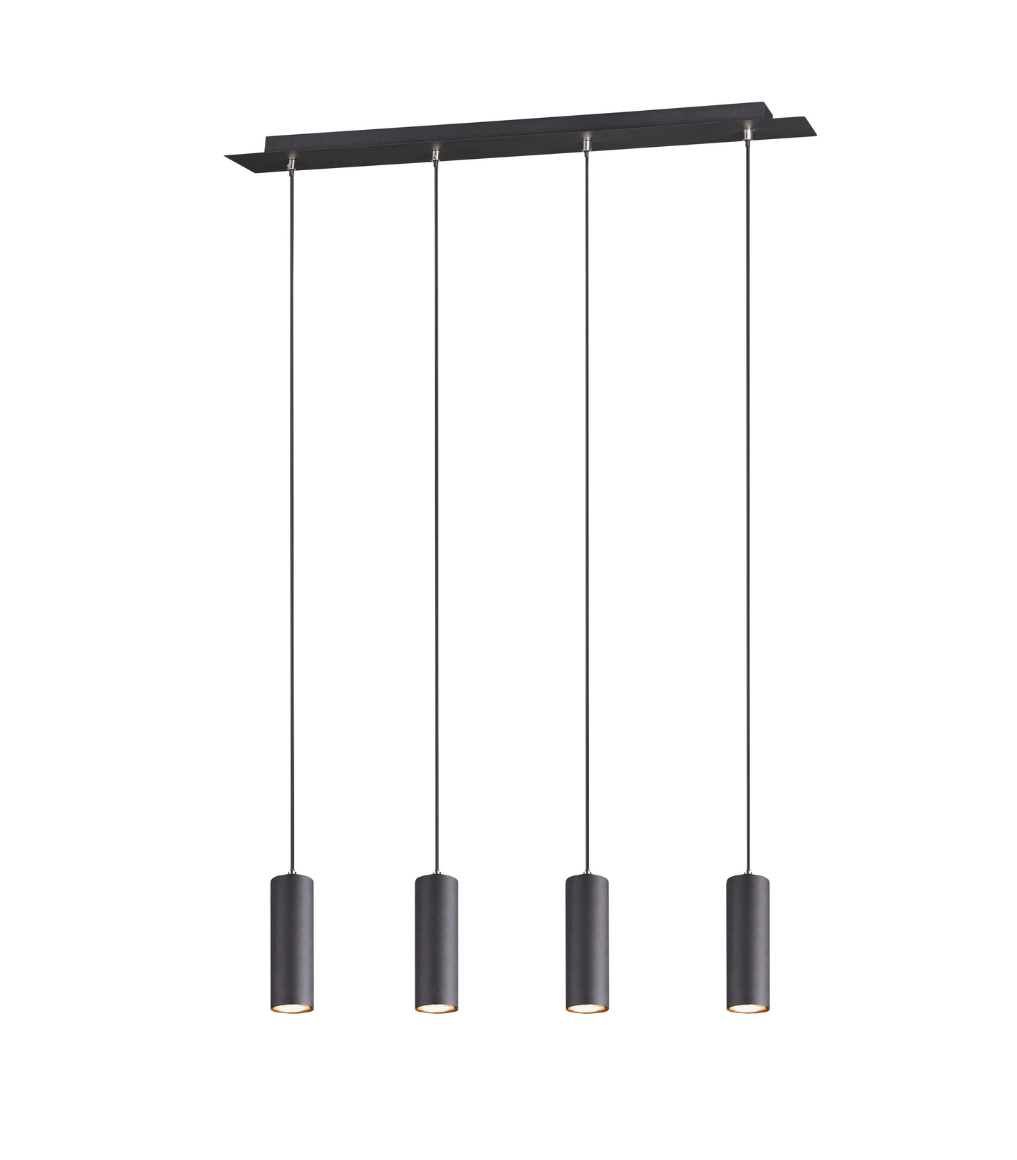 Riippuvalaisin TRIO Marley 4-osainen GU10 musta